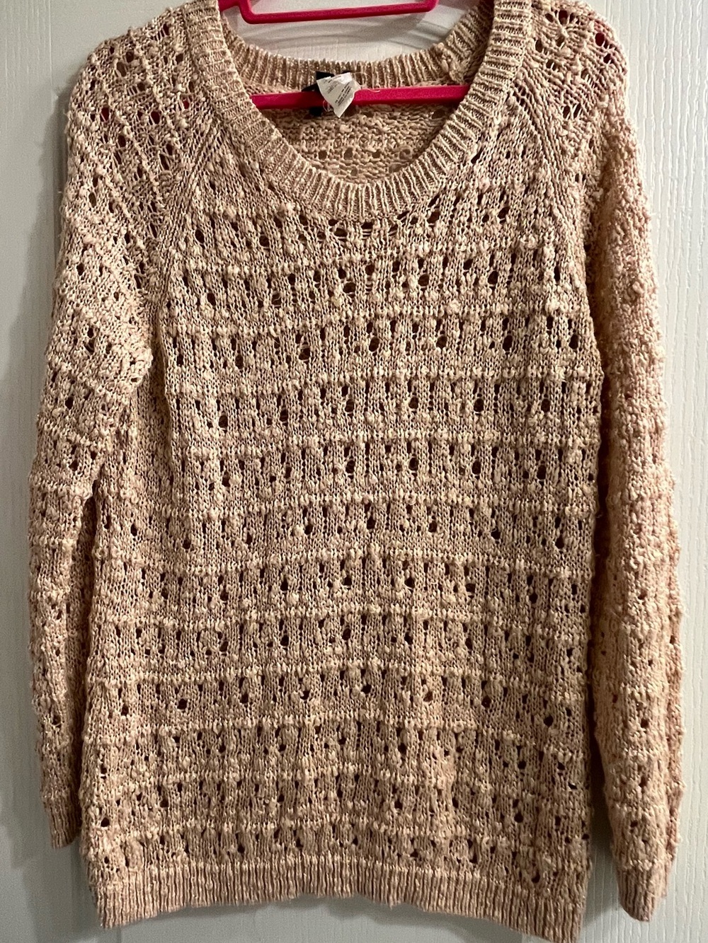 i jeans by Buffalo Open-Knit Scoop Neck Sweater